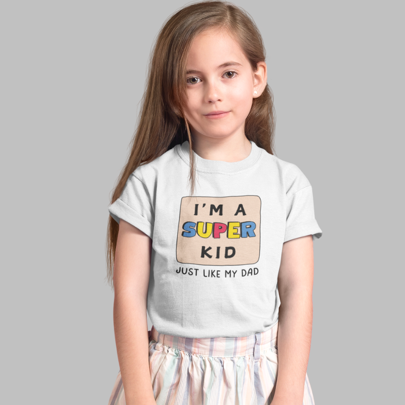 I'm a  Super Kid Printed T-Shirt