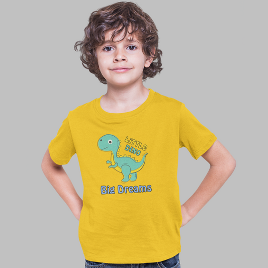 Little Dino, Big Dreams Printed T-Shirt