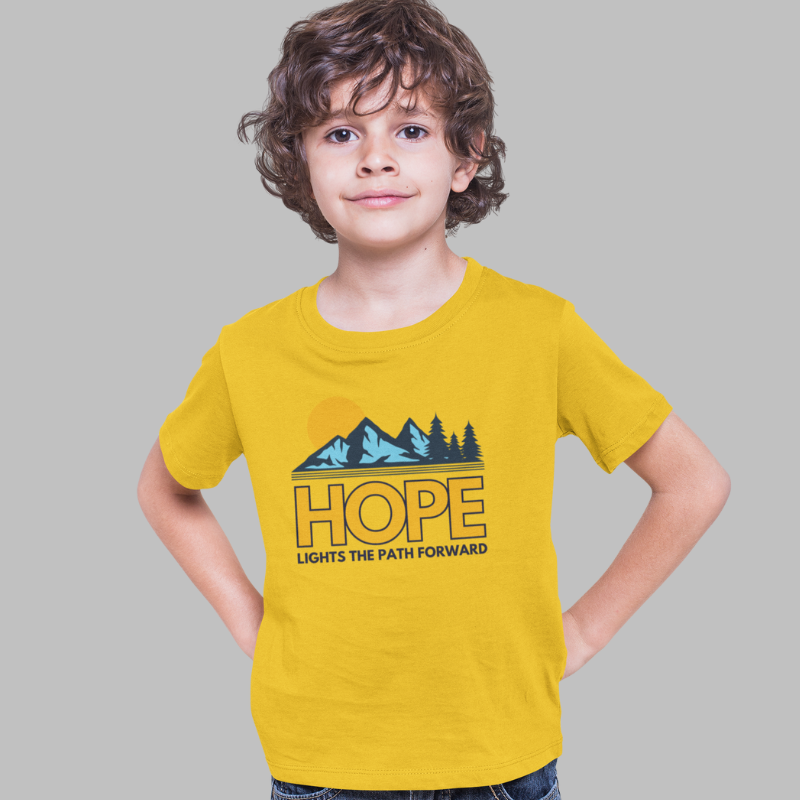 Hope Lights The Path Forward Printed T-Shirt