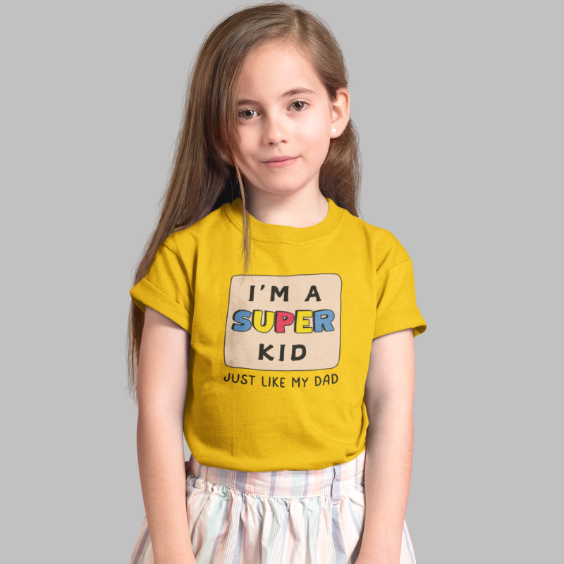 I'm a  Super Kid Printed T-Shirt