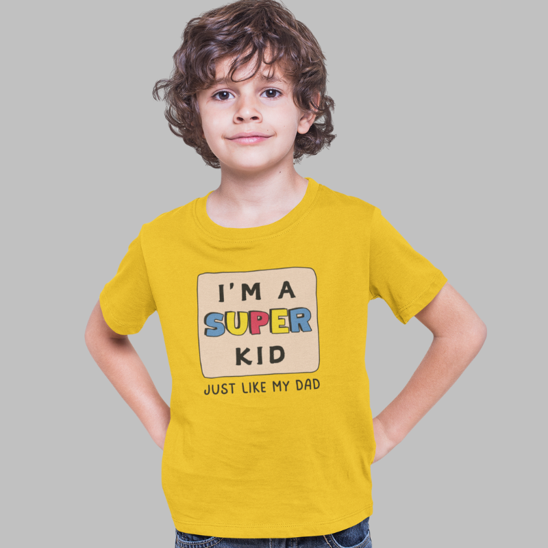 I'm a  Super Kid Printed T-Shirt